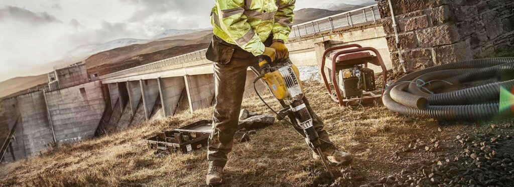 Dewalt industrial tools supplied by Tooltech for industries across Ghana